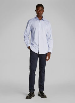 CALVIN KLEIN Regular Fit Poplin Stripe Shirt  - Image 4