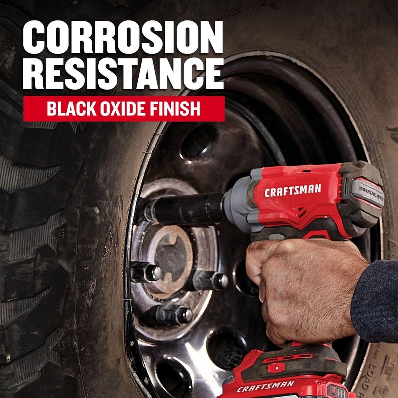CRAFTSMAN مفتاح تأثير عميق، SAE، 1/2 بوصة، 3/4 بوصة (CMMT16061) - Image 1