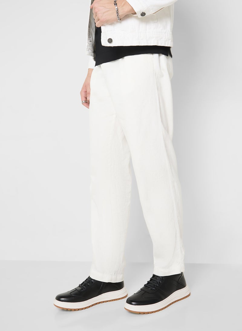 Robert Wood Elevated Outsole Casual High Top Sneakers  - Image 1