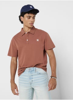 Seventy Five Polo Solid Shorts Sleeve T-Shirt  - Image 1