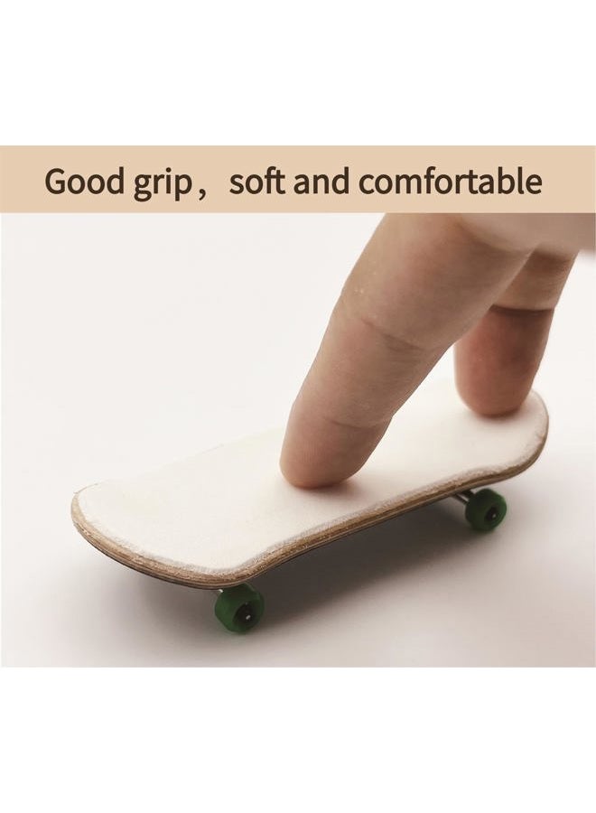 RACOFSB Fingerboard Foam Grip Tape, Finger Skateboard Griptape 40mmX110mm (16pcs Black 8pcs White) - Image 4