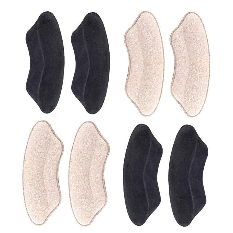 Wear Resistant Rear Heel Stickers 4 Pairs Sponge Cushions Anti Abrasion Pads For Women High Heels - Image 2