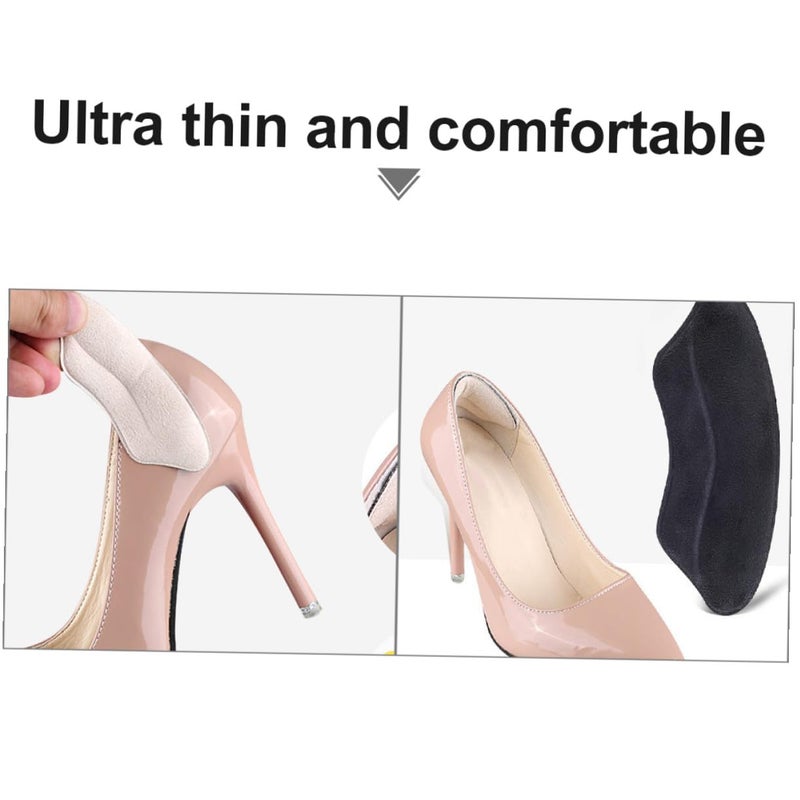 Wear Resistant Rear Heel Stickers 4 Pairs Sponge Cushions Anti Abrasion Pads For Women High Heels - Image 5