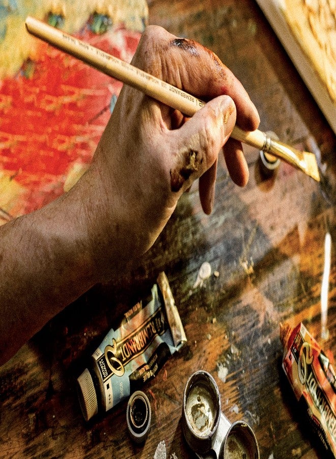 ريم براندت ألوان زيتية من ريمبرانت، أزرق ملكي، مقاس واحد - Image 2