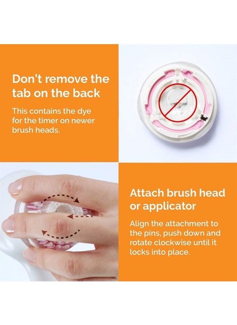 Deep Pore Facial Cleansing Brush Head Replacement Compatible with Mia 1, Mia 2, Mia Fit, Alpha Fit, Smart Profile Uplift and Alpha Fit X, 2 Pack