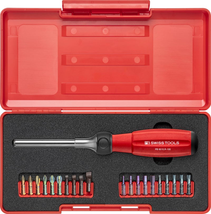 PB Swiss Tools PB 8510R100 Set Twister 100 mm shaft