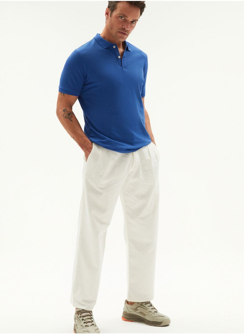JUNE - Essential Regular Fit Polo T-Shirt - Image 1