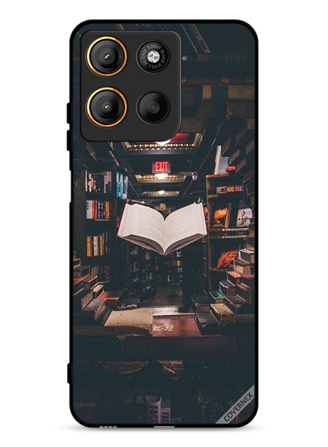 Covernex Motorola Moto G15 Protective Case Cover Library