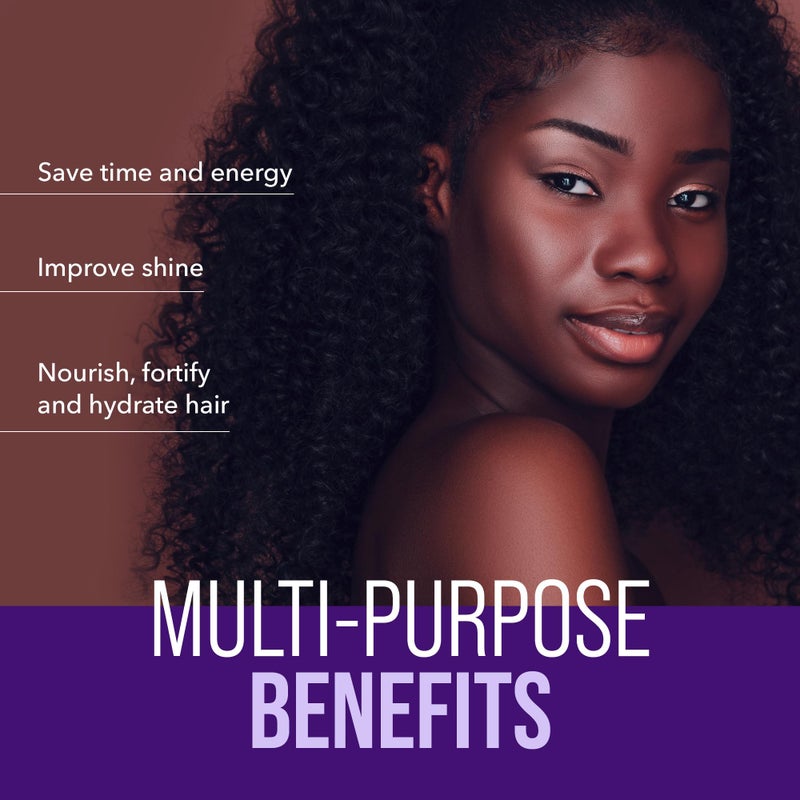 The Mane Choice The Alpha Easy On The Curls Hydration Curly Hair Conditioner, Nourishing Detangling Conditioner Enriched with Biotin & Vitamin E, Sulfate & Paraben-Free, 16 oz - Image 4