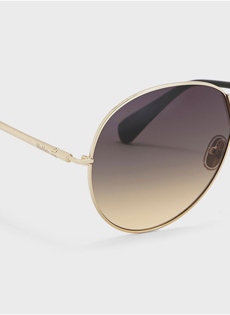 MaxMara - Round Shape Sunglasses - Image 1