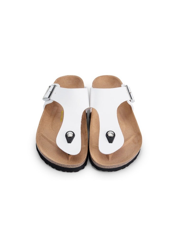 BIRKENSTOCK Stylish and Comfortable Cork Gizeh Herringbone Thong Sandals for Men and Women - Image 2