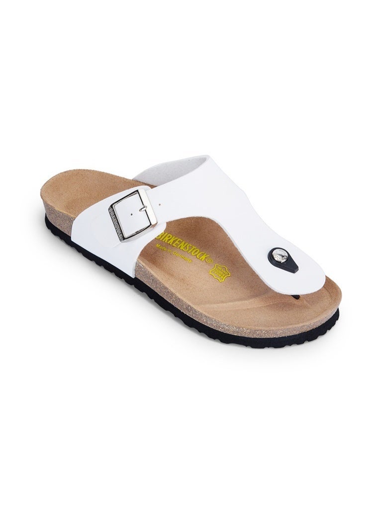 BIRKENSTOCK Stylish and Comfortable Cork Gizeh Herringbone Thong Sandals for Men and Women - Image 1