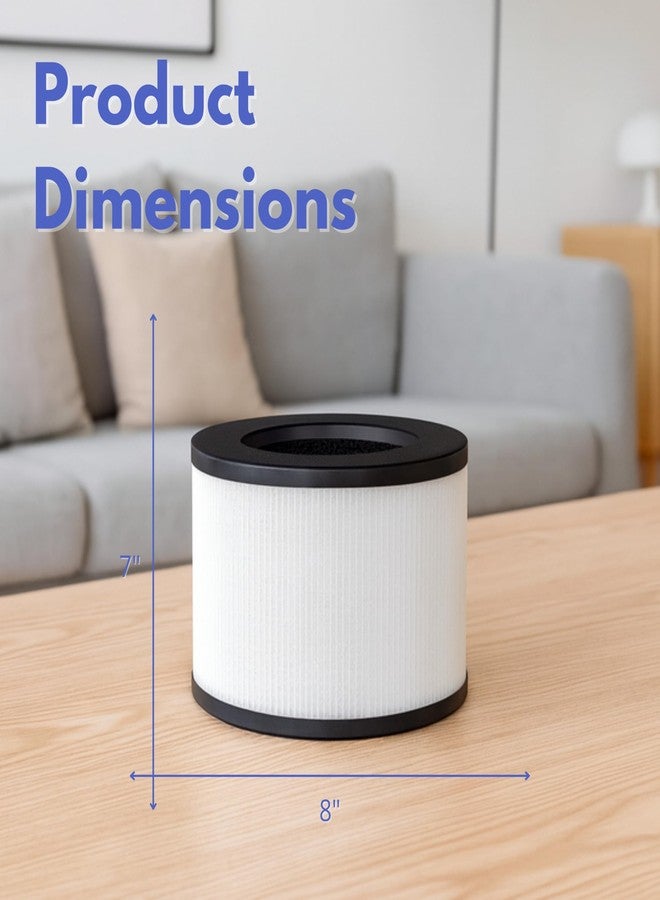 Nispira TZ-K1 Plus Replacement Filter Compatible with ToLife TZ-K1 Plus Air Purifiers Large Room 1291 Sq ft Size 7"L x 8"W x 8"Th, 1 Pack - Image 3