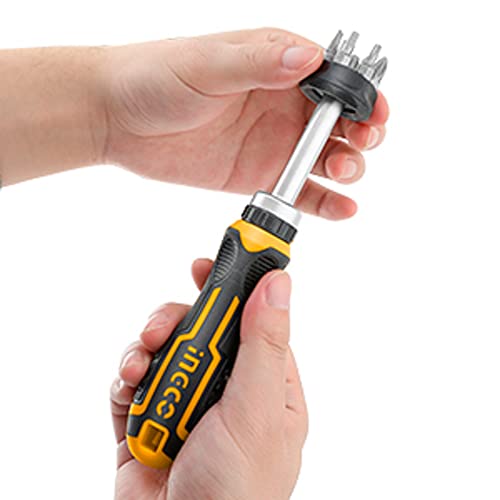 INGCO AKISD0808 8 Pcs ratchet screwdriver set AKISD0808 (1 Set) - Image 4