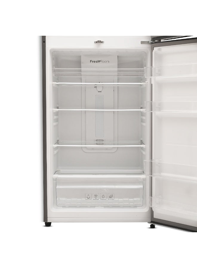 Frego 495L Top Mount Double Door Refrigerator | Multi Air Flow System | No Frost Tech | 10 Yrs Warranty on Invertor Compressor | Grey - Image 4