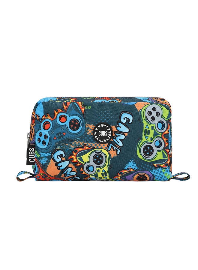 CUBS Printed Waterproof pencil case pouch with zip closure - Image 1