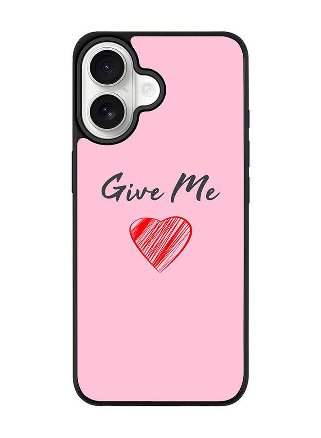 Stylizedd iPhone 17 Case, [Compatible with MagSafe] Slim Magnetic cover Phone Case iPhone 17 -Give me love - Image 1