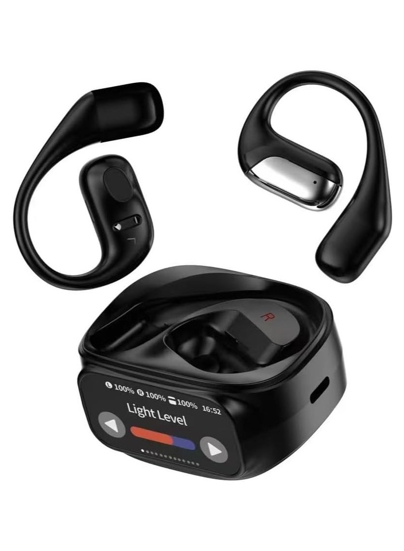 AI Language Translation Earbuds, Real Time in 144 Languages & Accents, 3 in 1 AI Translation Earbuds Portable Translator Device for Business Meeting Traveling (Black)