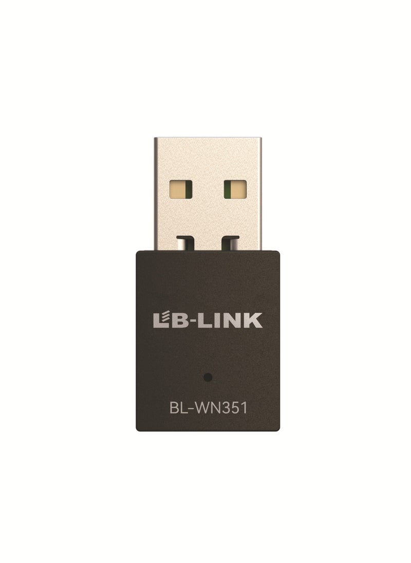 LB-LINK - LB-LINK 300Mbps Mini USB Wireless WiFi Adapter Usb 2.0 802.11b/g/b 2.4GHz  LAN Internet Network Adapter Receiver - Image 1