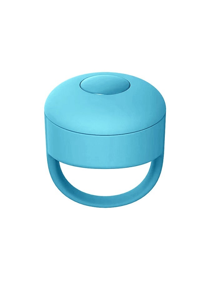 Bluetooth Fingertip Video Controller Kuaishou Short Video Flip Browser Mobile Phone Remote Control Ring Controller-Color:Yellow - Image 5