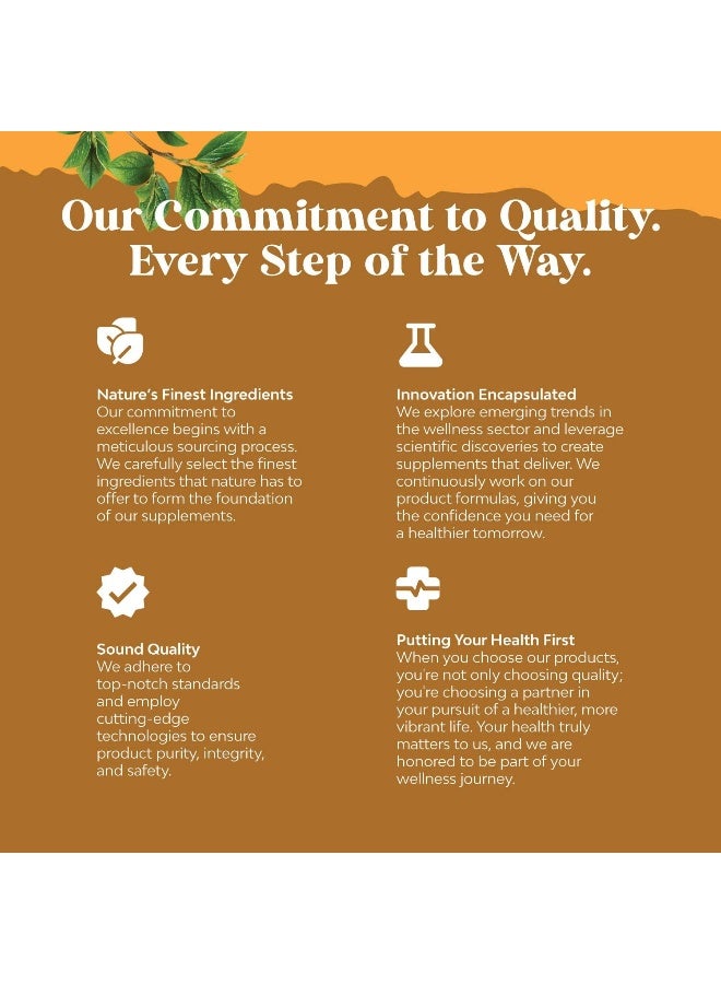 Nature's Craft Organic Irish Sea Moss Capsules - Sea Moss and Bladderwrack Capsules with Burdock Root Superfood Blend - Image 5