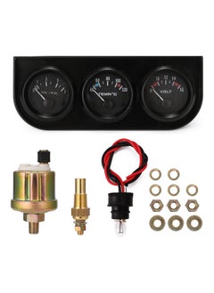 NIBEMINENT 3-in-1 Volt Meter Water Temp Gauge Oil Kit  - Image 1