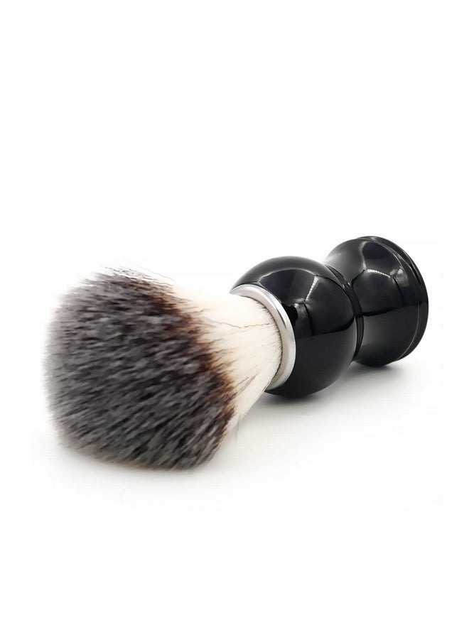 menesia Shaving Brush For Men, Black Handle Shave Brush,Mens Shaving Cream & Soap Brush (Skull)  - Image 4