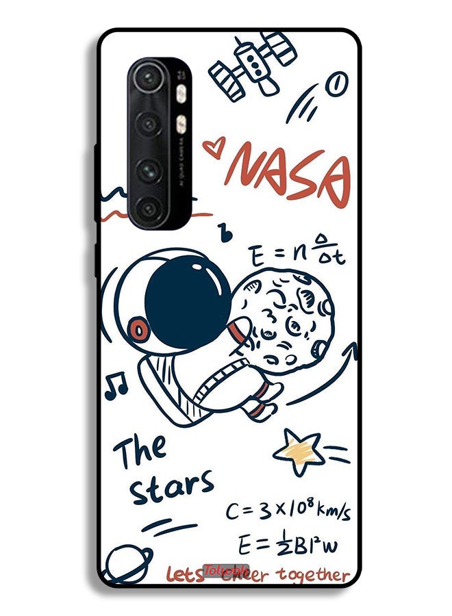 Tolwak Xiaomi Mi Note 10 Lite Protective Case Cover Nasa The Stars - Image 2