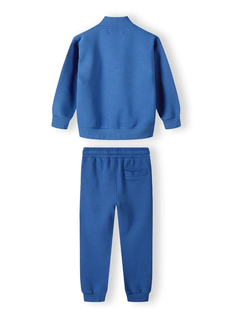 MINOTI Baby Half Zip Top And Joggers Set