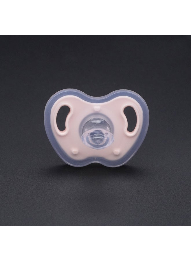 Flat Head Pacifier Manufacturers Directly Wide Mouth Apple Simulation Breast Milk Soft Real Baby