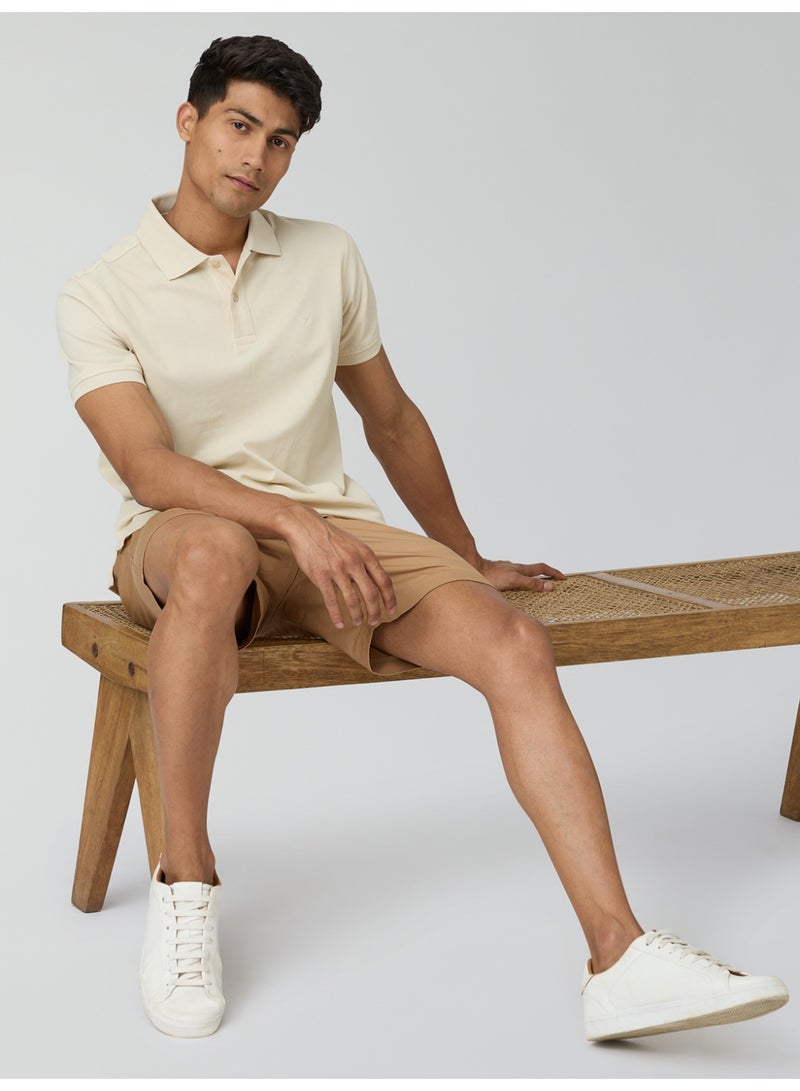 اكس واي اكس اكس تيشيرت بولو رجالي من XYXX، مصنوع من قطن ممشط نقي، بقصة عادية. - Image 5