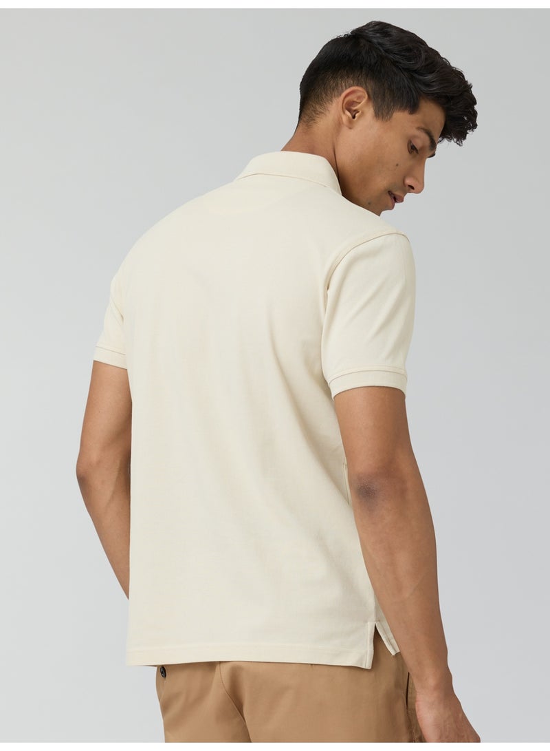 اكس واي اكس اكس تيشيرت بولو رجالي من XYXX، مصنوع من قطن ممشط نقي، بقصة عادية. - Image 2