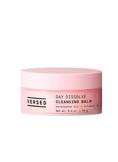 Versed Versed Day Dissolve Cleansing Balm - Makeup Melting Balm Infused with Vitamin E + Eucalyptus Oil to Calm Skin - Oil Based Double Cleanser with Avocado + Jojoba (0.6 oz)  - Image 1