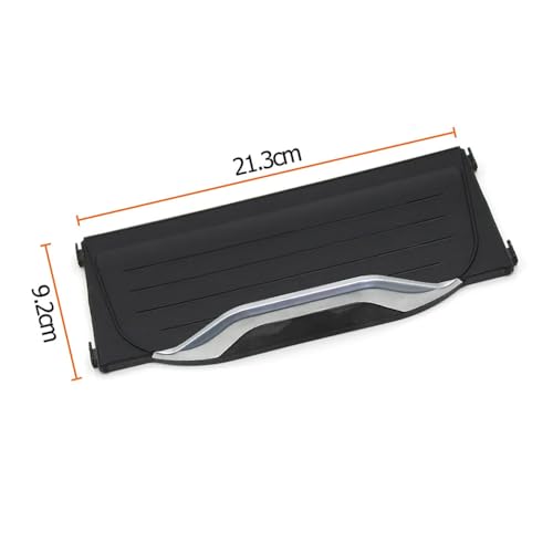 Goodithy Compatible with BMW X3 F25 X4 F26 Front Center Cup Holder Slide Roller Blind Cover Center Console Drink Cup Holder Rolling Cover Shutter Trim Replacement - Image 3