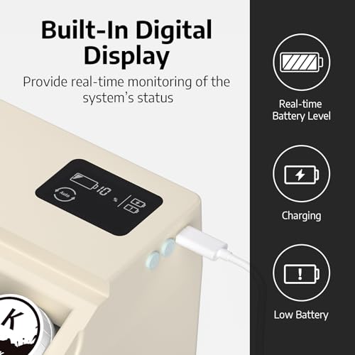 OFFNOVA Immerge CISS DTF with Digital Display, White Ink Circulation System, Extension CISS Ink Tube and Waste Ink Tank/Collector for ET8550 ET8500 L1800 L800 L805 DTF Printer - Image 2