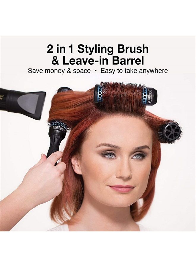 Olivia Garden MultiBrush Detachable Thermal Styling Hair Brush MB-KT01 (3-Piece Kit) - Image 3