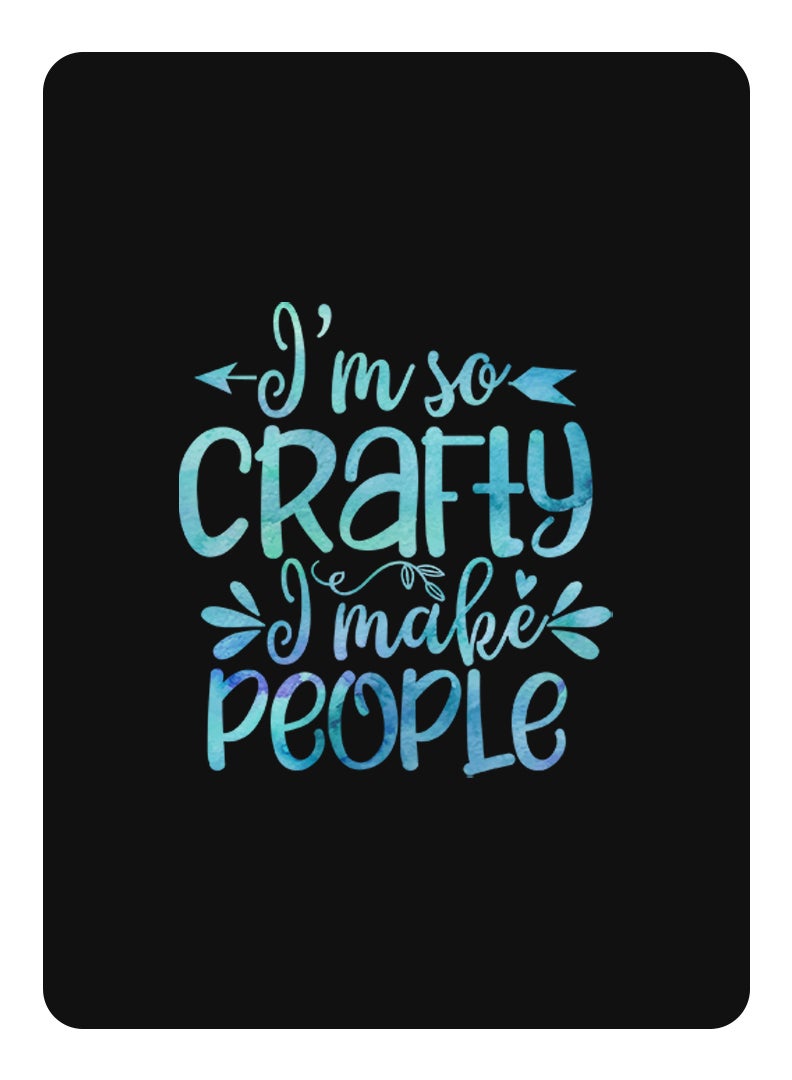 Theodor Protective Flip Case For Samsung Galaxy Tab A8 10.5 (2021) With Trifold Stand Auto Wake Sleep Shockproof Cover crafty i make people copy - Image 1