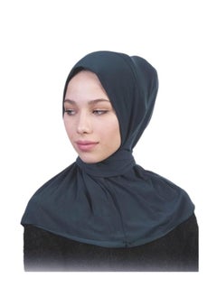 SYNSYB Solid Women's Muslin Hijab Sport Head Scarf Plain Under Scarf Muslimah Turban Cap Scarf Ramadan Accessory 