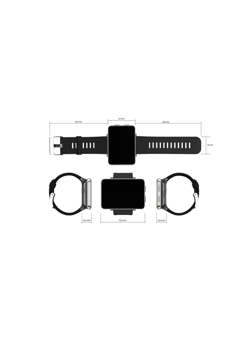 DM100 4G 2.86 Inch Screen Smart Watch Android 7.1 OS Phone 1GB 16GB 5MP Camera 480*640 Ips Screen 2700mah Battery Smartwatch - Image 3