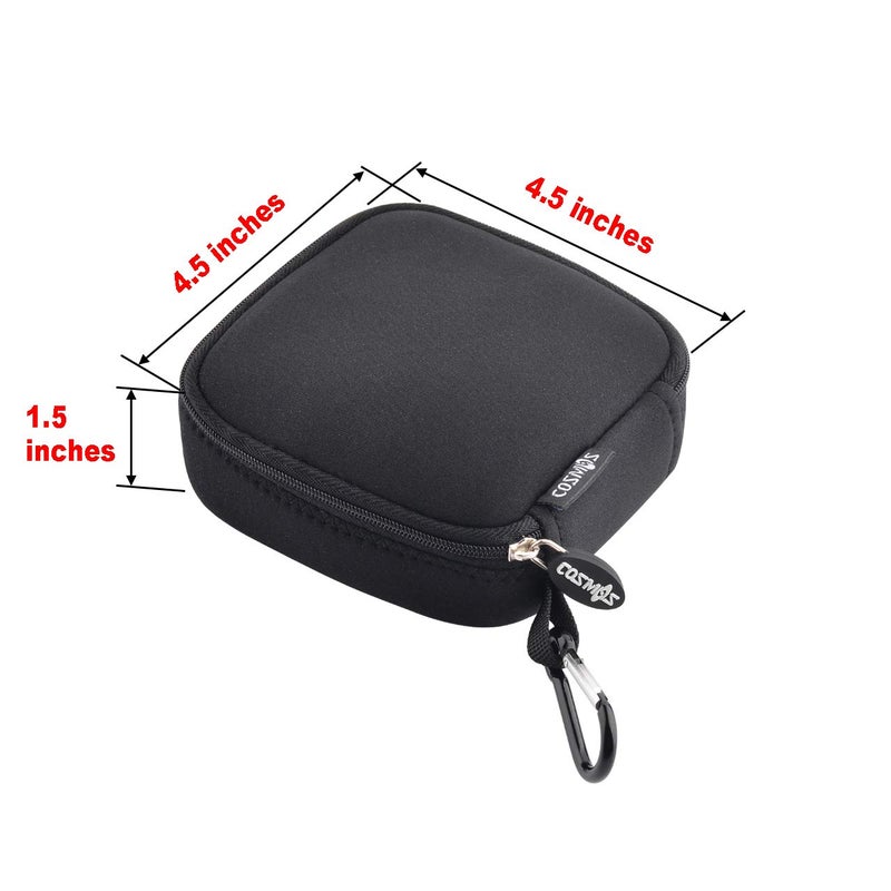 CM CM Small Travel Carrying Storage Organizer Bag Case Pouch Compatible with MagSafe Power Adapter, Laptop Accessories Cables, Cords, USB Drives, Earphones  - Image 3