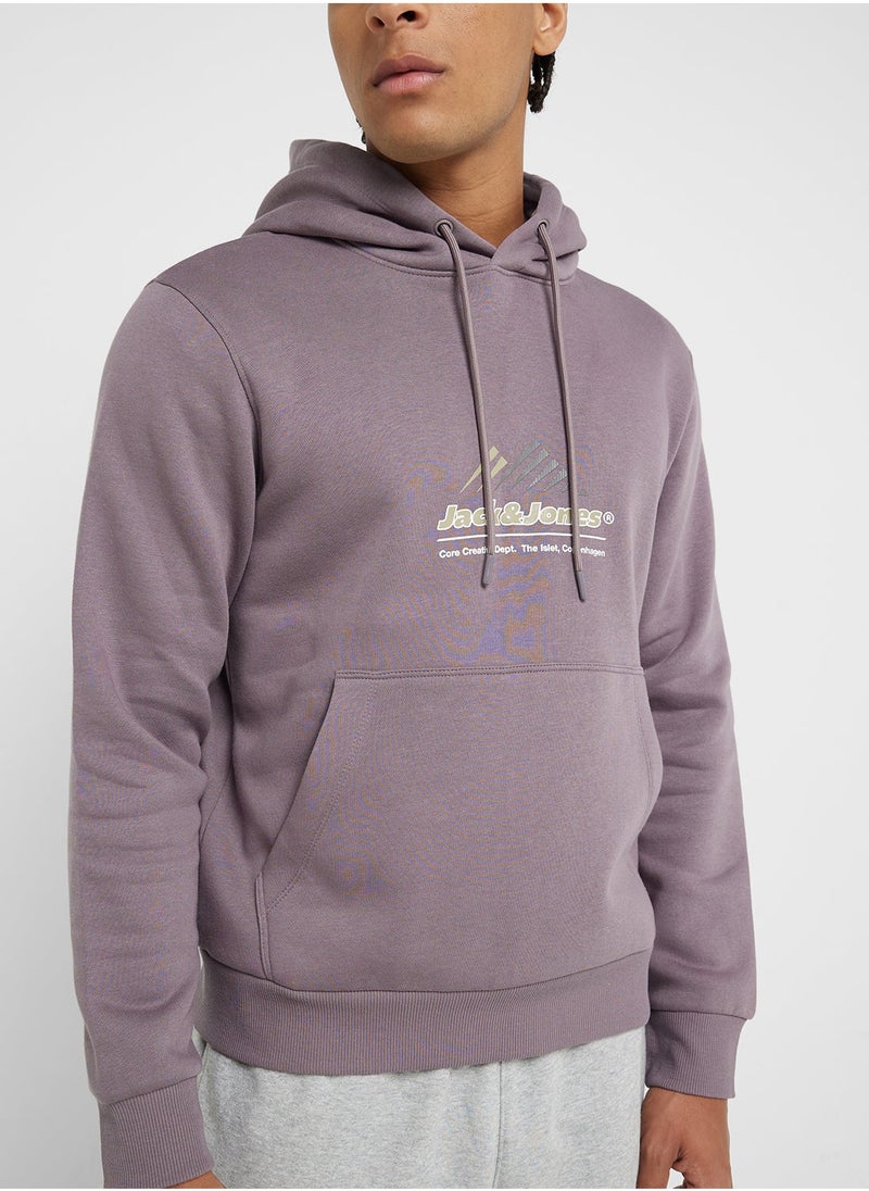 JACK & JONES Logo Graphic Hoodie  - Image 2