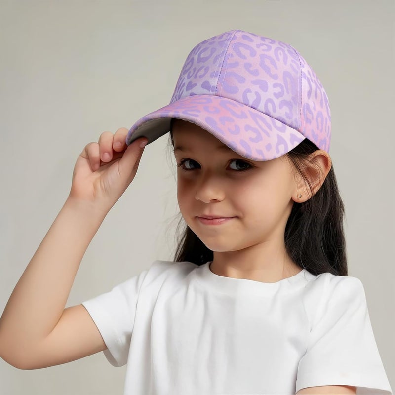 VRITRAZ Stylish Kids Baseball Caps for Girls, 6 to 14 Years Old - Image 2