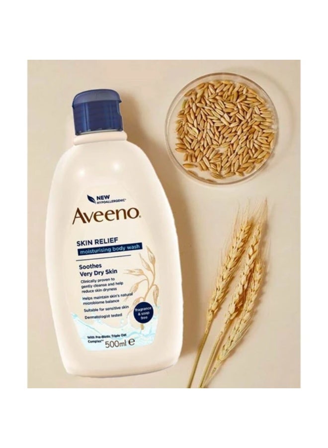 Aveeno Skin Relief Shower Gel 500ml - Image 2
