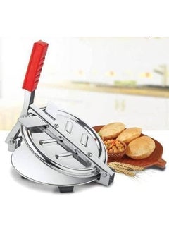 Kriya KRIYA Puri Maker Press Machine Roti Chapati Presser for Home PapadKhakhraPoori Manual Hand Press Steel with Handle for Kitchen and Stainless SteelPuri Maker Press Machine  - Image 2