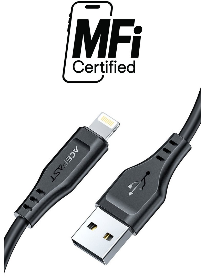 ACEFAST C3-02 USB-A to Lightning charging data cable. - Image 1