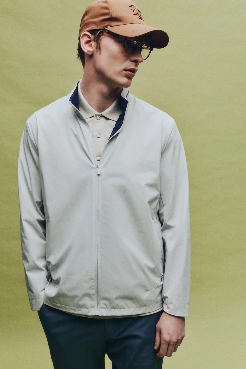 Defacto Regular Fit Turtle Neck Zip-Up Jacket