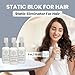 Static Blok Anti-Static Spray for Hair - Instantly Eliminate Static Cling, Shocks, Flyaways- Long-Lasting All-Day Freshness - works on Natural and Synthetic Wigs - 2oz Travel Size - Image 3