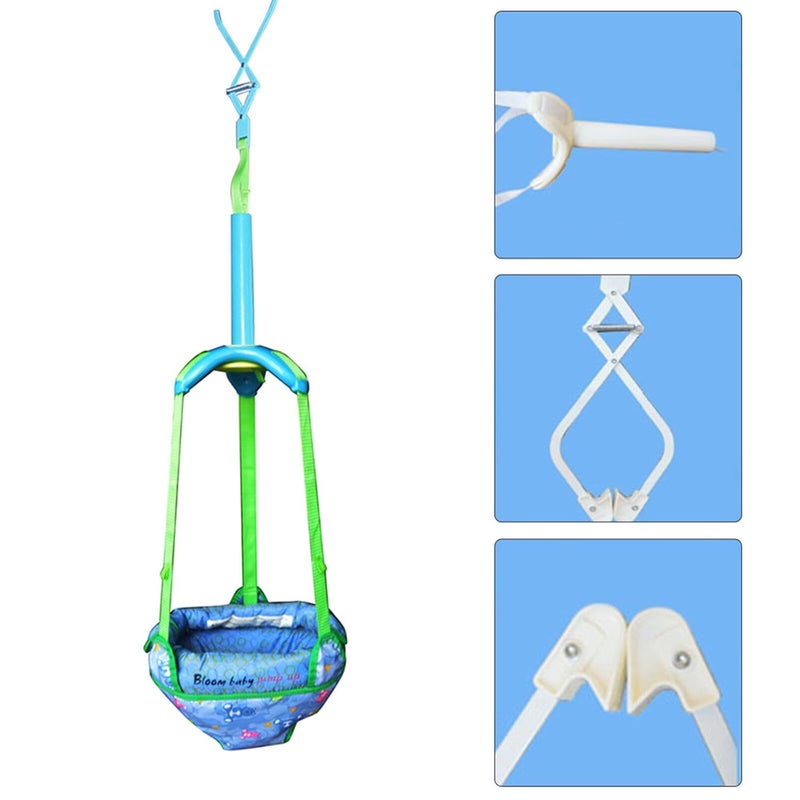 Ritmo Doorway Jumper | Baby Doorway Jumper - Baby Jumper and Bouncer with Adjustable Strap, Baby Exerciser for Active Babies, Fun Baby Jumping Bounce Swing - Image 1