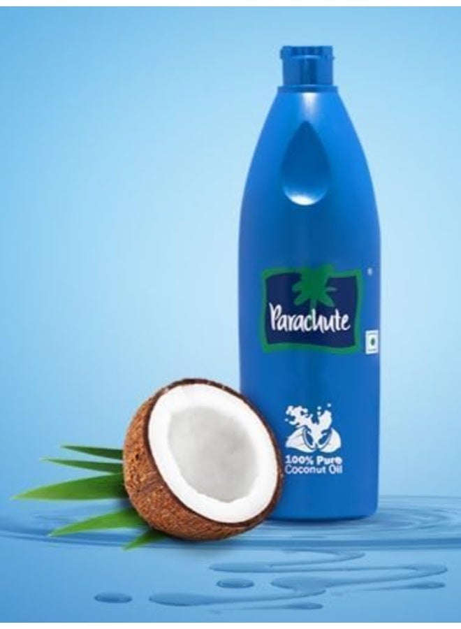 باراشوت زيت جوز الهند النقي 100٪ من باراشوت – ترميم طبيعي للبشرة والشعر بحجم 200 مل - Image 5