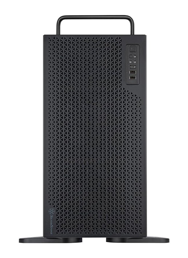 SilverStone Technology SilverStone RM52 5U Rackmount Server Chassis, Supports Up to SSI-EEB Motherboards & Dual 360mm Liquid Cooling Radiators, 8 PCI Expansion Slots, USB Type-C Interface, Black - SST-RM52  - Image 5